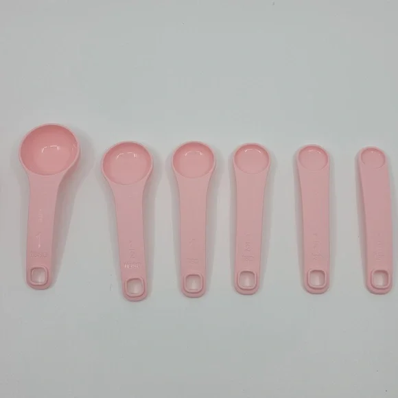 Tupperware Measuring Mates Pink NEW - Picture 5 of 7